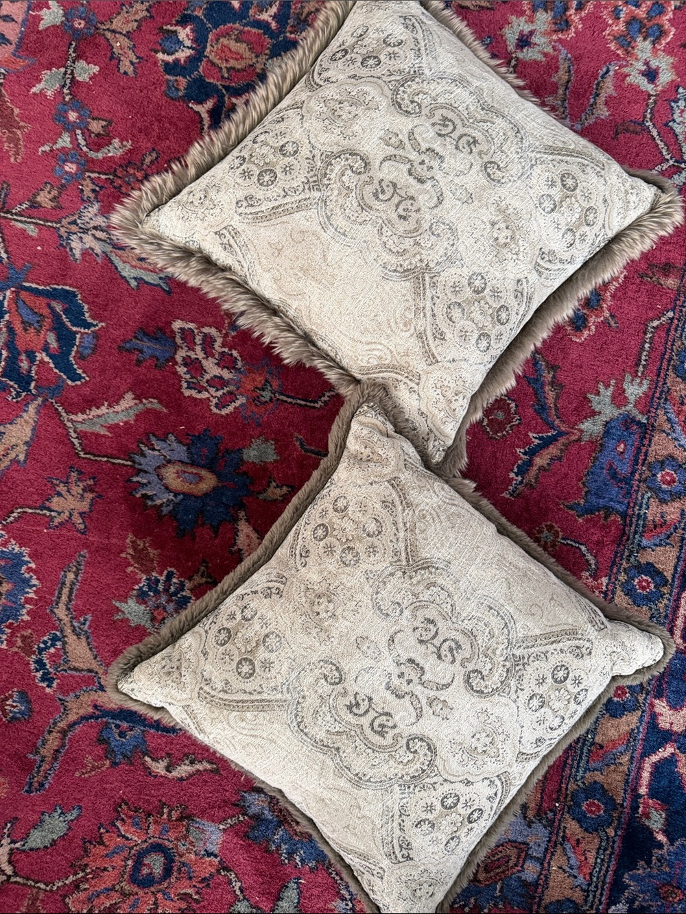 Pair of Arhaus Throw Pillows